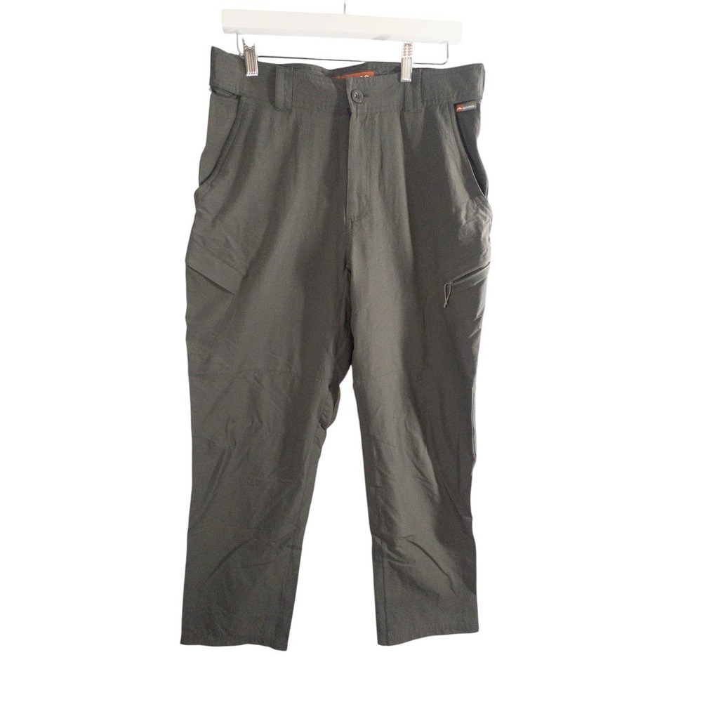 Simms Guide Series Fishing Wading Pants Zip Nylon Womens Medium 32x30